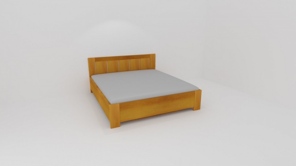 Dvoulůžko AURA s lamelovými rošty - 200 x 160 cm č.6