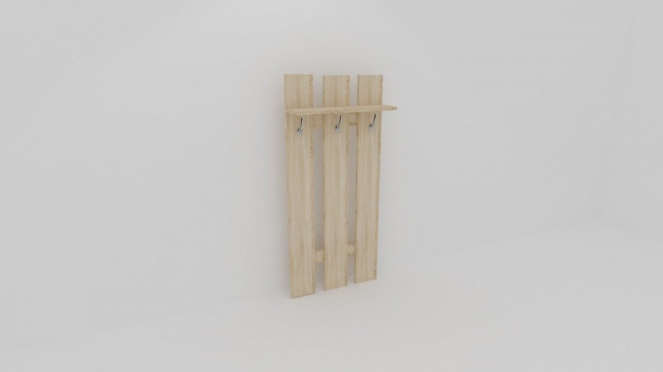 Předsíň.st.KAMILA - č. 4 - 3věšák s poličkou č.2