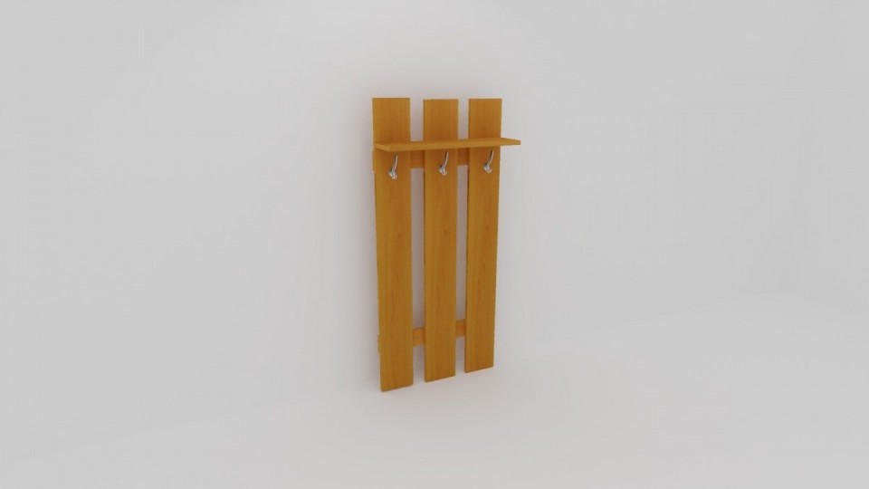 Předsíň.st.KAMILA - č. 4 - 3věšák s poličkou č.3