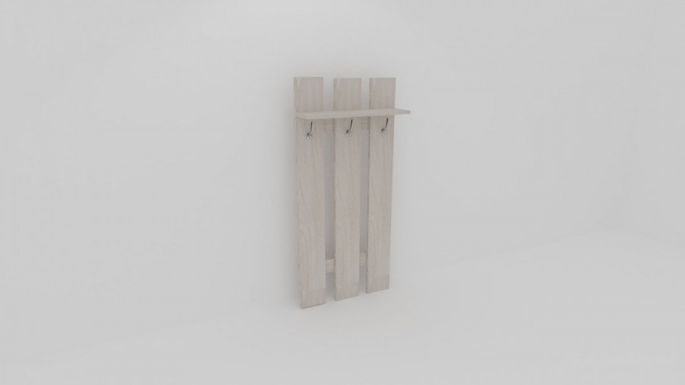 Předsíň.st.KAMILA - č. 4 - 3věšák s poličkou č.4