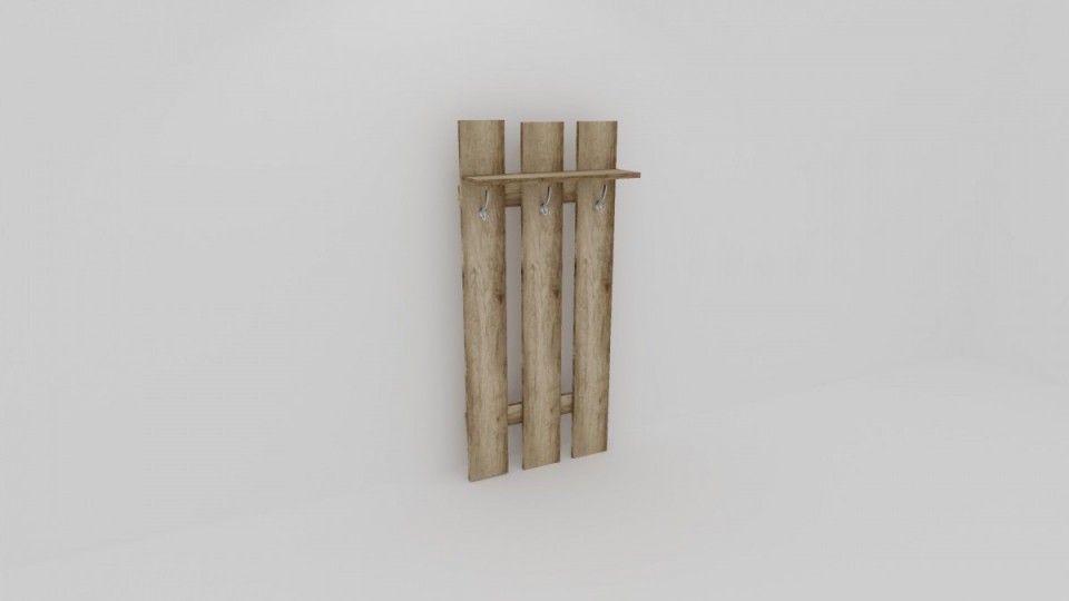 Předsíň.st.KAMILA - č. 4 - 3věšák s poličkou č.5