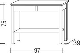 Konzolový stolek Sweng č.3