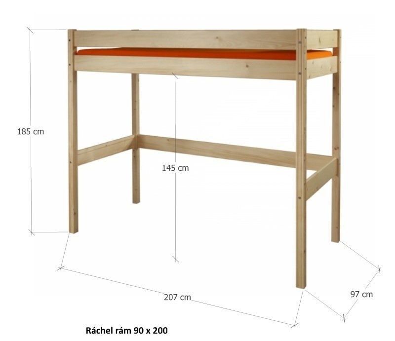 Palanda Ráchel - rám 90 č.2