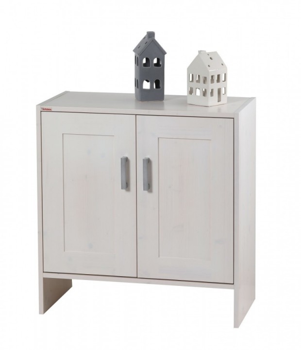 Komoda Sendy Alfa plná BÍLÁ č.2