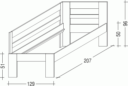 Postel Hanny I. 120 BÍLÁ č.2