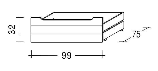 Úložný prostor Vysoký 1/2 č.2