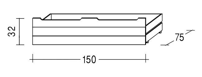 Úložný prostor Vysoký 3/4 č.2