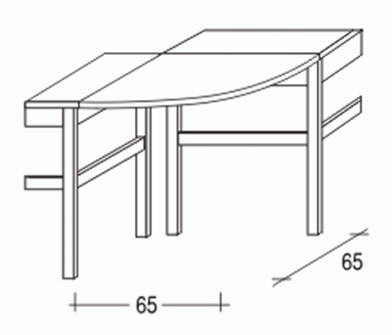 Mario rohový díl hnědý č.3