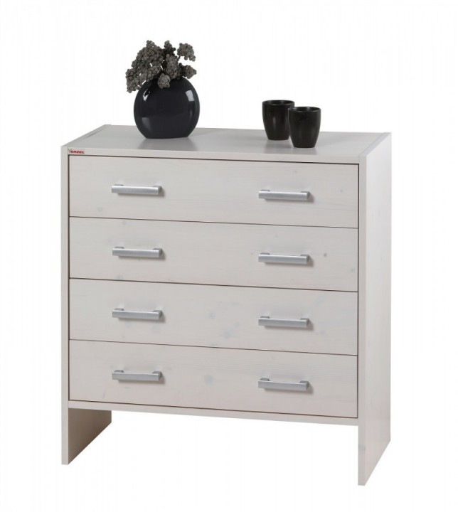 Komoda Sendy Alfa zásuvková BÍLÁ č.2