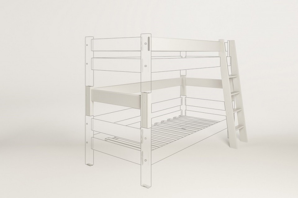 Spojovací díl Sendy 35+schůdky BÍLÝ