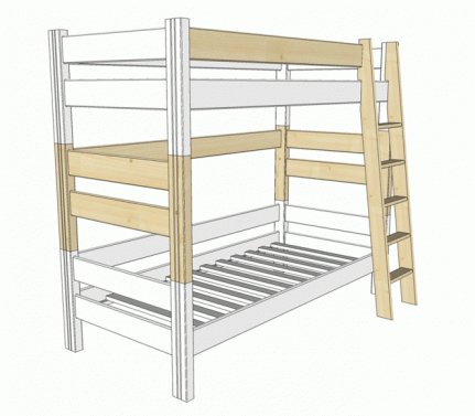 Spojovací díl Sendy 60 + schůdky č.3