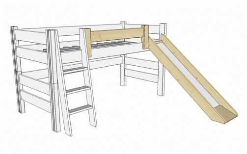 Skluzavka + zábrana