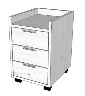 Mario kontejner bílý č.2