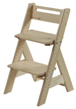 Dětská rostoucí židle ZUZU - přírodní