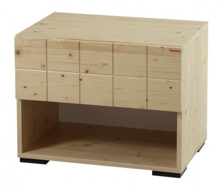 Noční stolek Hanny - Smrk