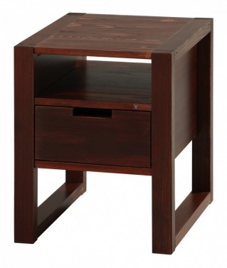 Noční stolek Rhino brown