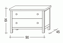 Komoda II. velká Anny č.2