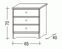 Komoda III. Gazel č.3