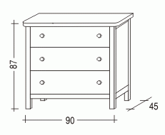 Komoda III. velká Anny č.2