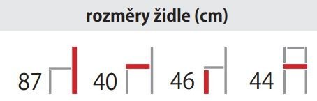Židle PAYSANE masivní sedák č.3