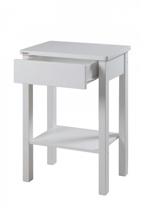 Noční stolek Theo smrk bělený č.2