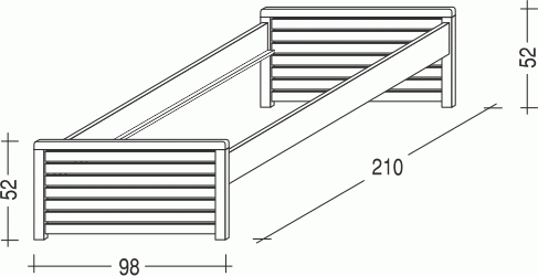 Postel Thomas I. - buk přírodní č.2